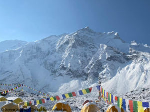 Base Camp at the foot of Annapurna I