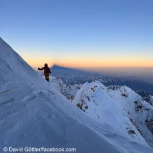 David Göttler on ascent on Nanga Parbat