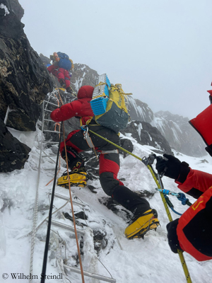 Im Aufstieg zum K2