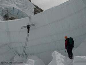 Icefall Doctors in the Khumbu Icefall
