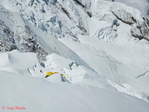 High camp on Annapurna I